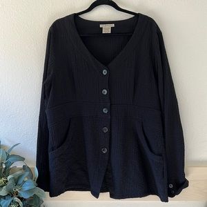 Exofficio travel blazer top jacket XL EUC